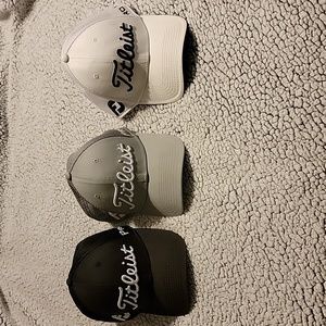 3 Titleist Golf  Hats
